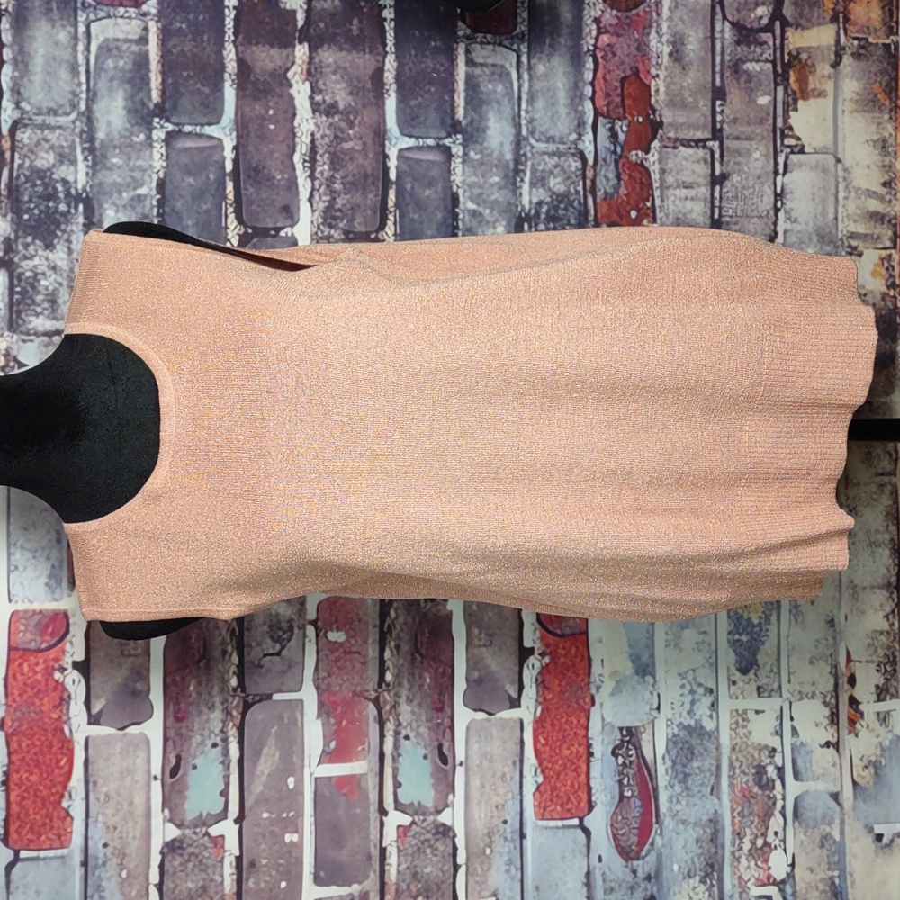 Chico's "Gypsy Queen" Shimmer Sweater Tank